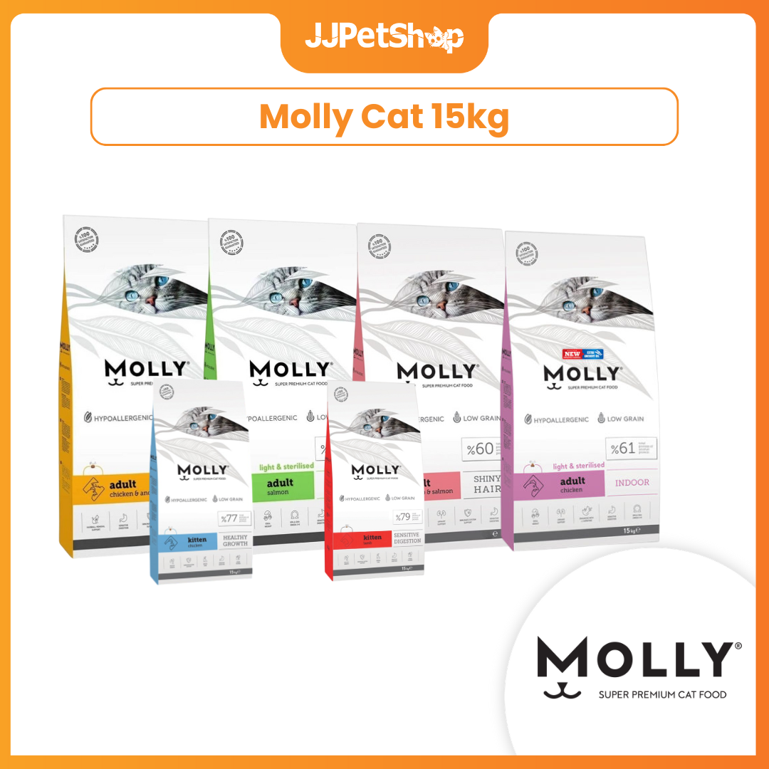 Molly SuperPremium Cat Food 15kg