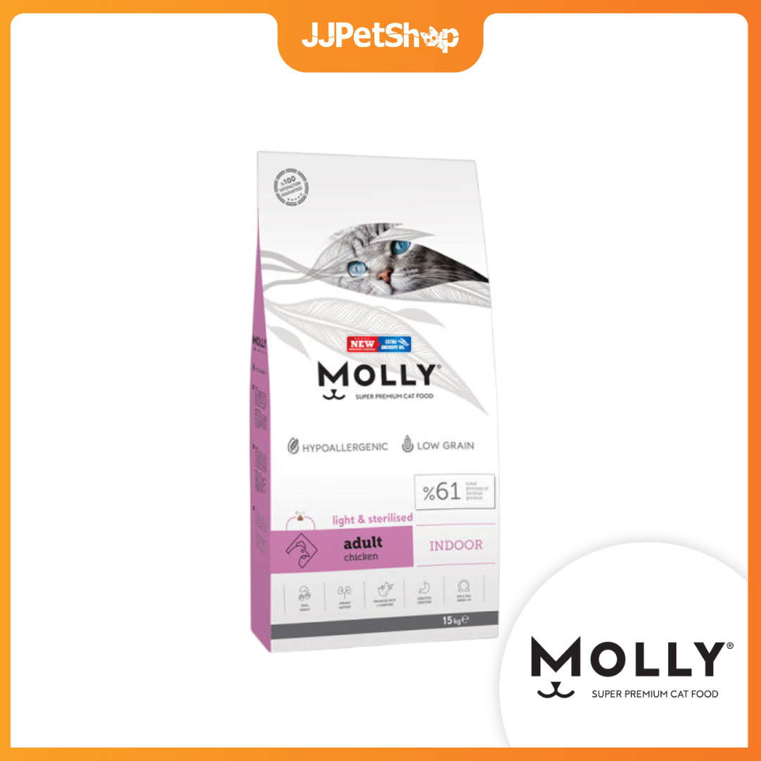 Molly SuperPremium Cat Food 15kg